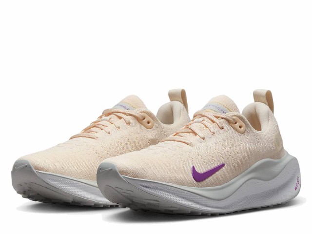 ナイキ NIKE REACTX INFINITY RUN FK 4 リアクトX インフィニティ ラン フライニット 4 レディース ピンク スポーツ ランニングシューズ