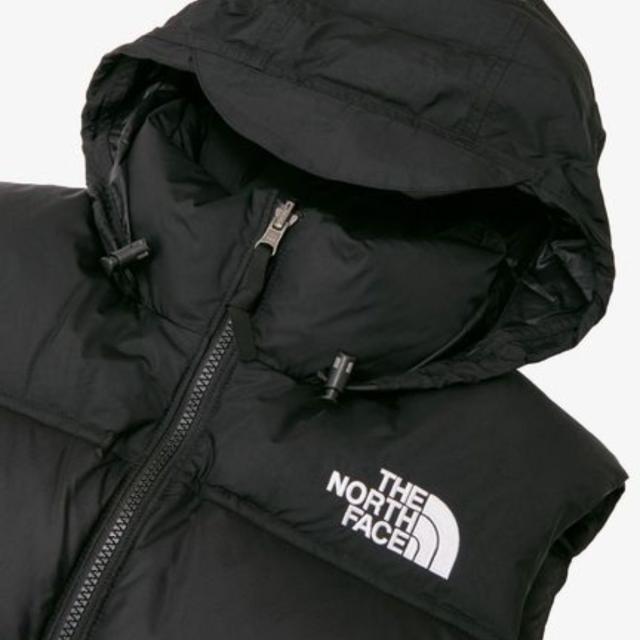 ザ・ノース・フェイス THE NORTH FACE 【正規取扱店】NUPTSE VEST ヌプシベスト レディース 秋 冬 カーキ ブラック カジュアル アウトドア 防寒 ウェア ダウンベスト 撥水 ビルトインフード NDW92557 CK B_5