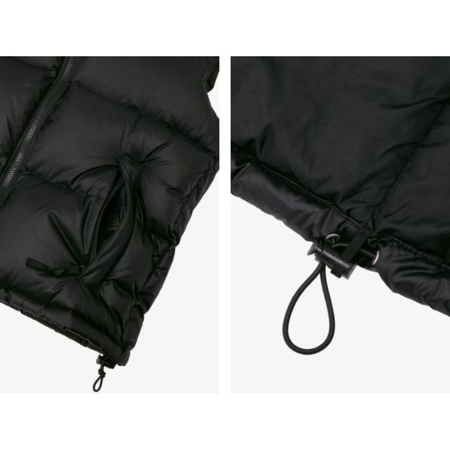 ザ・ノース・フェイス THE NORTH FACE 【正規取扱店】NUPTSE VEST ヌプシベスト レディース 秋 冬 カーキ ブラック カジュアル アウトドア 防寒 ウェア ダウンベスト 撥水 ビルトインフード NDW92557 CK B_8