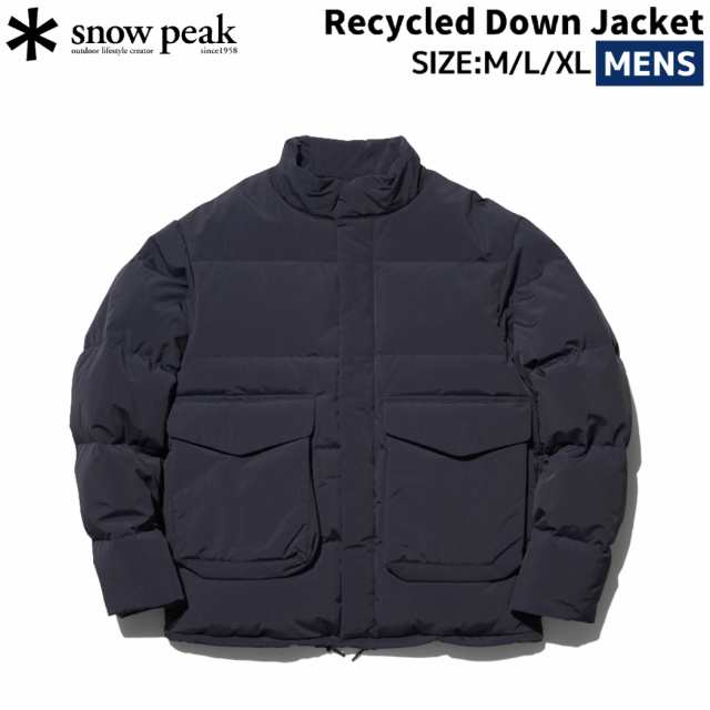 スノーピーク snowpeak Recycled Down Jacket リサイクル ダウン