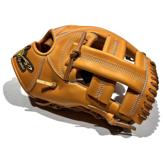 アイピーセレクト ip select  ipセレクト 【専用グラブ袋付き】 Luxury Collection 硬式用グラブ 内野手用 十河モデル 27.5cm 一般 オレンジ×タン 日本製 野球 硬式 グローブ 内野手 Ip.1050-15