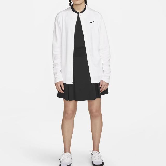 ナイキ NIKE ウィメンズ Dri-FIT UV フルジップ ゴルフトップ レディース 春 秋 スポーツ ゴルフ トレーニング ジャケット アウター ノーカラー フルジップ DX1490