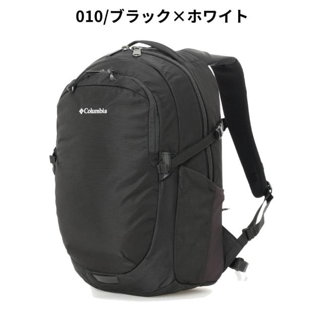 コロンビア Columbia ペッパーロック 23L バックパック  メンズ レディース ユニセックス リュック カジュアル アウトドア バッグ バックパック ブラック 黒 通勤 通学 はっ水 撥水 PC パソコン PU7255 010 011_1