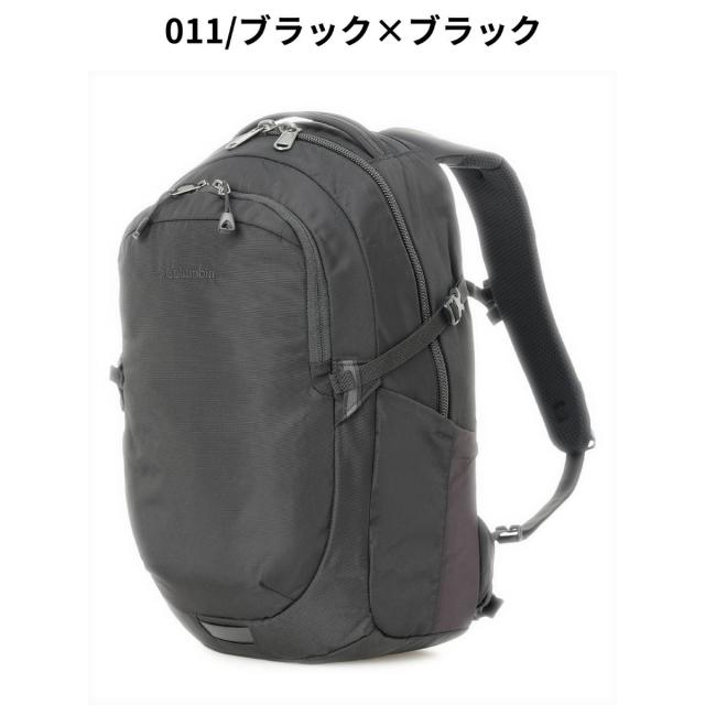 コロンビア Columbia ペッパーロック 23L バックパック  メンズ レディース ユニセックス リュック カジュアル アウトドア バッグ バックパック ブラック 黒 通勤 通学 はっ水 撥水 PC パソコン PU7255 010 011_3