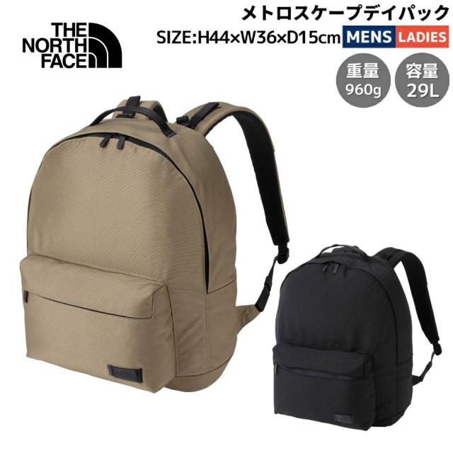 ザ・ノース・フェイス THE NORTH FACE 【正規取扱店】メトロスケープデイパック メンズ レディース ユニセックス オールシーズン カジュアル バッグ リュック バリスティックナイロン サステナブル 16インチ PCスリーブ NM82410 K CK その他バッグ