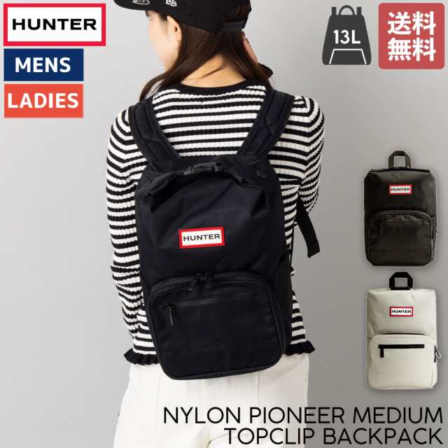 ハンター HUNTER 【正規取扱販売店】ナイロン パイオニア ミディアム トップクリップ バックパック 13L メンズ レディース ユニセックス