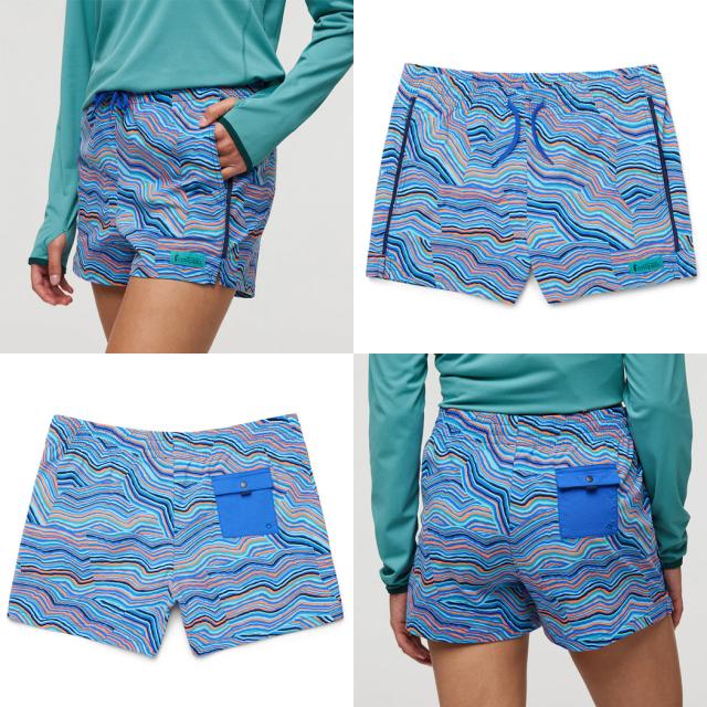 コトパクシ COTOPAXI Brinco Short Print レディース マルチカラー