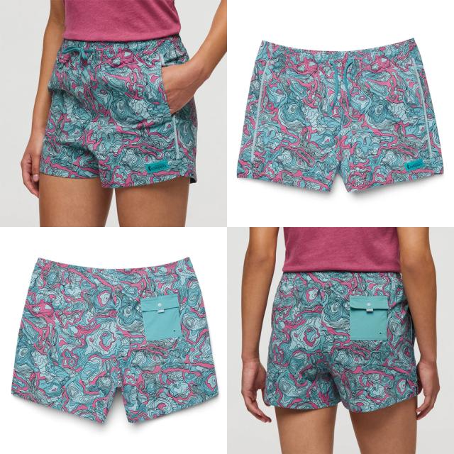 コトパクシ COTOPAXI Brinco Short Print レディース マルチカラー