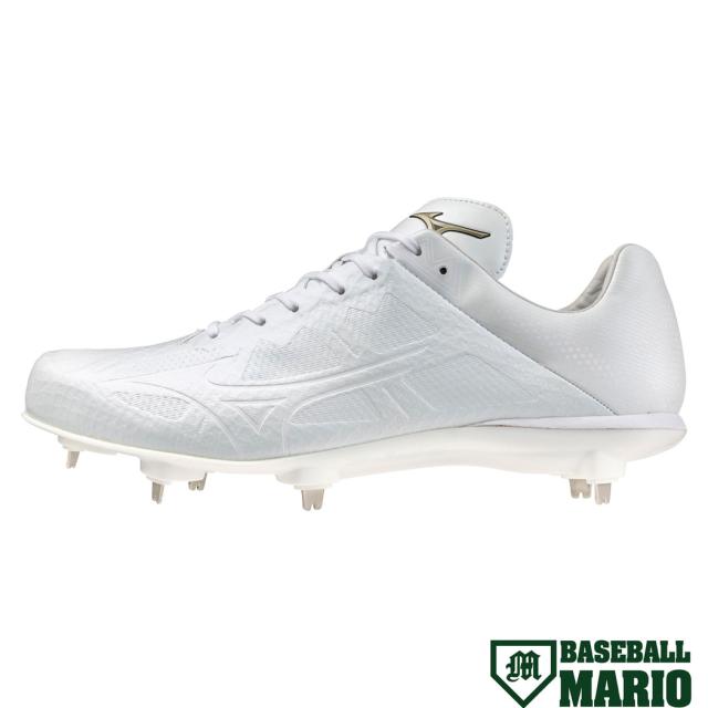 ミズノ MIZUNO グローバルエリート ライトレボエリート2 ホワイト 野球 ソフトボール スパイク シューズ 11GM2410-01