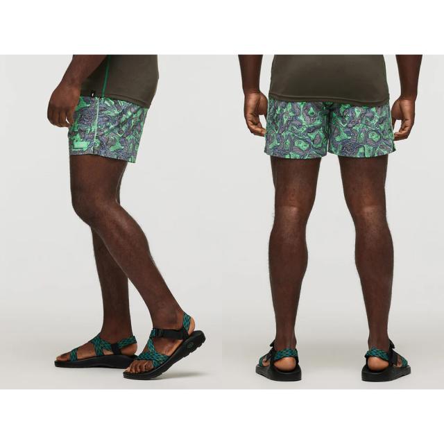 コトパクシ COTOPAXI Brinco Short Print メンズ マルチカラー レトロ インナーパンツ付き ショート丈  短パン スポーツ ランニング パンツ アウトドア ハイキング ボルダリング スイミング キャンプ 4201340385241 4201340384241 4201340383241 4201340382241の通販は