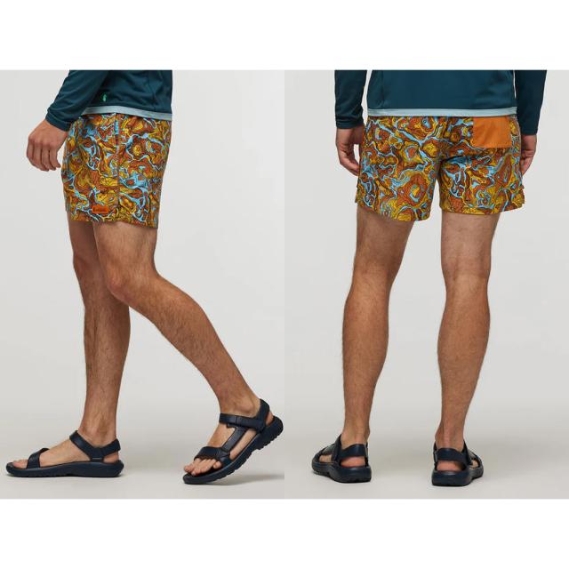 コトパクシ COTOPAXI Brinco Short Print メンズ マルチカラー レトロ インナーパンツ付き ショート丈  短パン スポーツ ランニング パンツ アウトドア ハイキング ボルダリング スイミング キャンプ 4201340385241 4201340384241 4201340383241 4201340382241の通販は