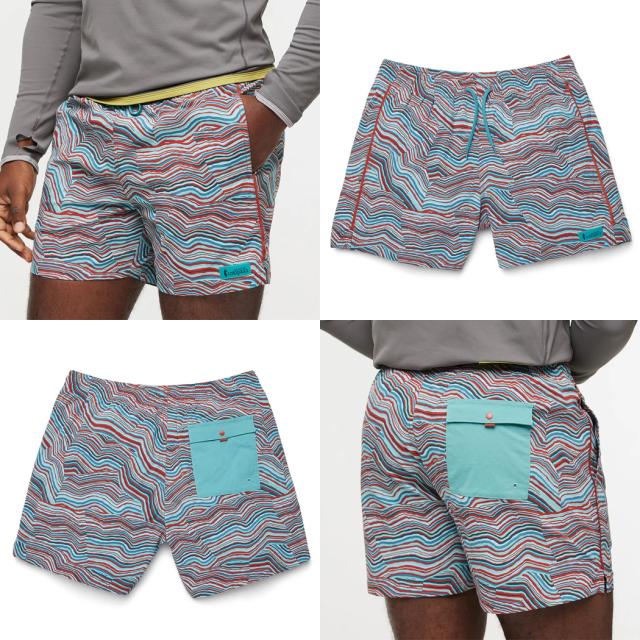 コトパクシ COTOPAXI Brinco Short Print メンズ マルチカラー レトロ インナーパンツ付き ショート丈  短パン スポーツ ランニング パンツ アウトドア ハイキング ボルダリング スイミング キャンプ 4201340385241 4201340384241 4201340383241 4201340382241の通販は