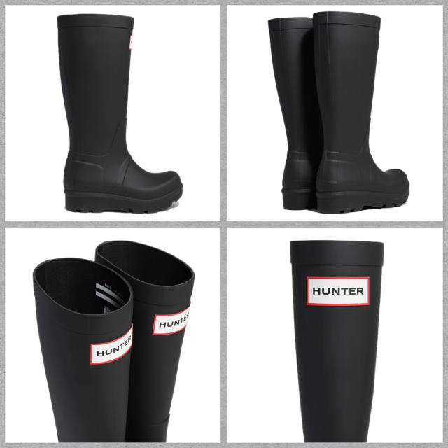 ハンター HUNTER 【正規取扱販売店】ORIGINAL 2.0 TALL BOOT オリジナル 2.0 トール ブーツ 厚底でスタイルアップ 足長効果 メンズ レディース ユニセックス レインシューズ レインブーツ 長靴 雨靴 防水 天然ゴム 通勤 通学 雨 ロゴ シンプル オールシーズン UFT7000RMA