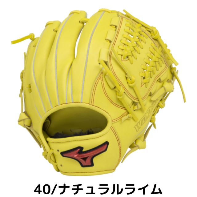 ミズノ MIZUNO ウィルドライブレッド WILL DRIVE RED 軟式用グラブ 内野手向け サイズ9 一般 ブラック オレンジ ライム 野球 軟式 グローブ 学生 草野球 1AJGR21813の通販は