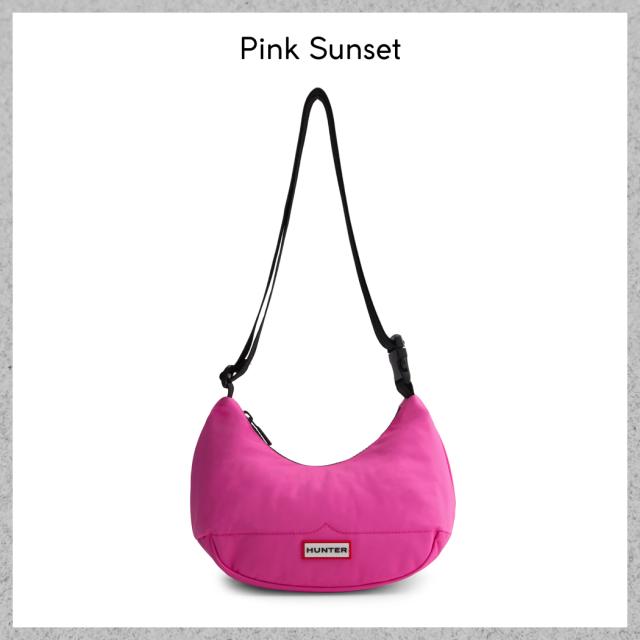 正規取扱販売店】ハンター HUNTER NYLON MINI HOBO ナイロン