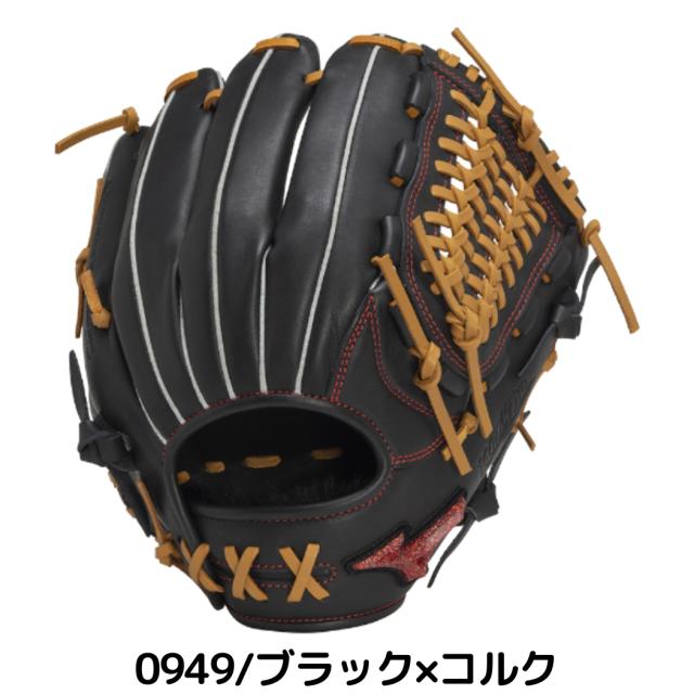 Mizuno 軟式グローブ 黒/赤　キャッチャー右利き用 ミズノ MIZUNO WILLDRIVE RED AXI ウィルドライブレッド 軟式用