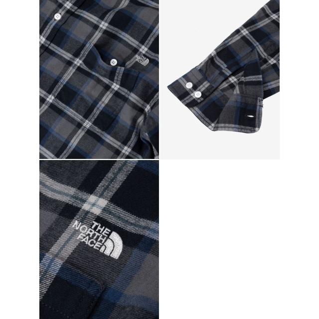 【正規取扱店】ザ・ノース・フェイス THE NORTH FACE ロングスリーブフロストフォージフランネルシャツ メンズ レディース ユニセックス 秋 冬 カジュアル アウトドア キャンプ シャツ 長袖 ボタンシャツ ボタンダウンシャツ 襟付き 吸汗速乾 NR62431_13