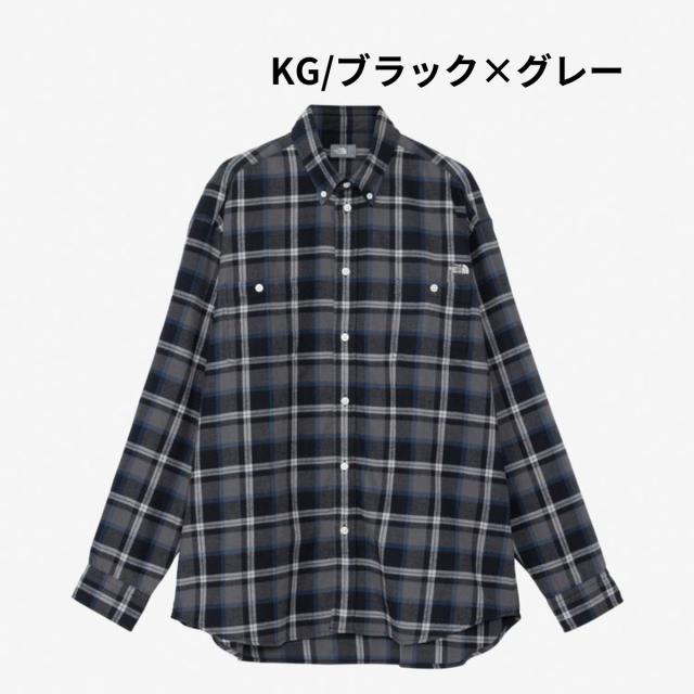 【正規取扱店】ザ・ノース・フェイス THE NORTH FACE ロングスリーブフロストフォージフランネルシャツ メンズ レディース ユニセックス 秋 冬 カジュアル アウトドア キャンプ シャツ 長袖 ボタンシャツ ボタンダウンシャツ 襟付き 吸汗速乾 NR62431_5