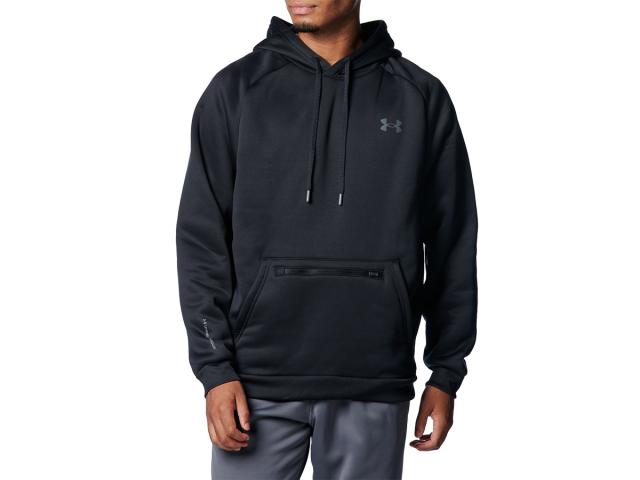 アンダーアーマー UNDER ARMOUR UAアーマーフリース プロ フーディー メンズ 秋 冬 ブラック 黒 スポーツ トレーニング プルオーバー パーカー 1389342-001の通販は