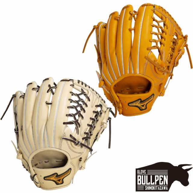 ミズノ MIZUNO 【専用グラブ袋付き】 ミズノプロ MizunoPro 硬式用グラブ 外野手用 サイズ18N 一般 オレンジ ブロンド 2024年秋冬 24AW 野球 硬式 グローブ 高校野球 大学 社会人 1AJGH31227の通販は