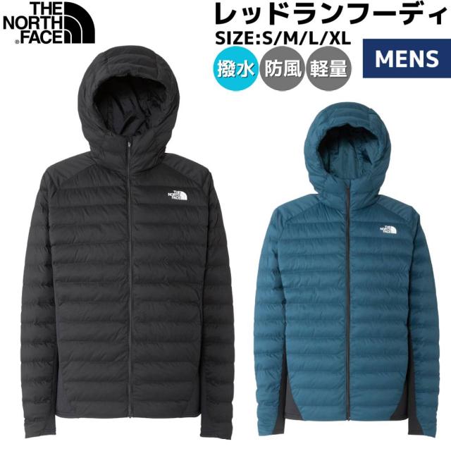 ザ・ノース・フェイス THE NORTH FACE 【正規取扱店】Red Run Hoodie レッドランフーディ メンズ 秋 冬 撥水 ブラック ブルー カジュアル スポーツ ランニング ウェア アウター 防風 軽量 NY82493 K POの通販は