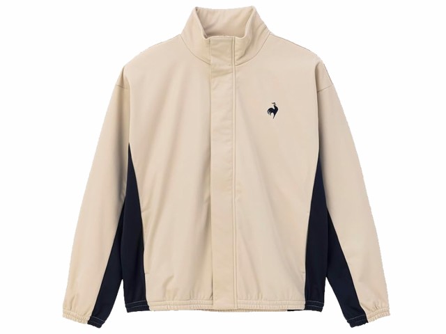 ルコック le coq sportif ストレッチボンディングフリースジャケット レディース 秋 冬 ベージュ スポーツ フィットネス フルジップ ジャ