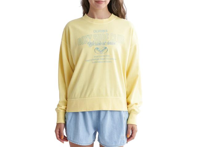 ロキシー ROXY SURF CLUB L/S TEE サーフ クラブ 長袖 Tシャツ レディース 春 秋 冬 イエロー 黄色 スポーツ フィットネス 長袖 Tシャツ RLT241068-YELの通販は 5,082円