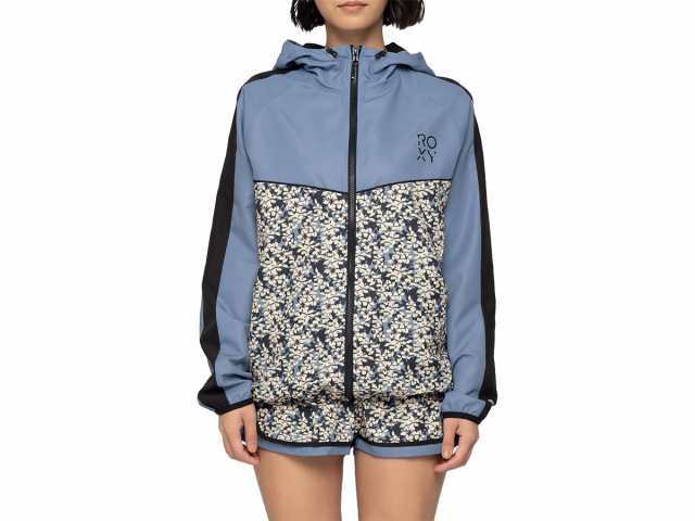 ロキシー ROXY HEALING TIME JACKET ヒーリング タイム ジャケット レディース 春 秋 冬 撥水 ブルー 青 ブラック 黒 スポーツ フィットネス パーカー ジャケット RJK244513-BLUの通販は 6,551円