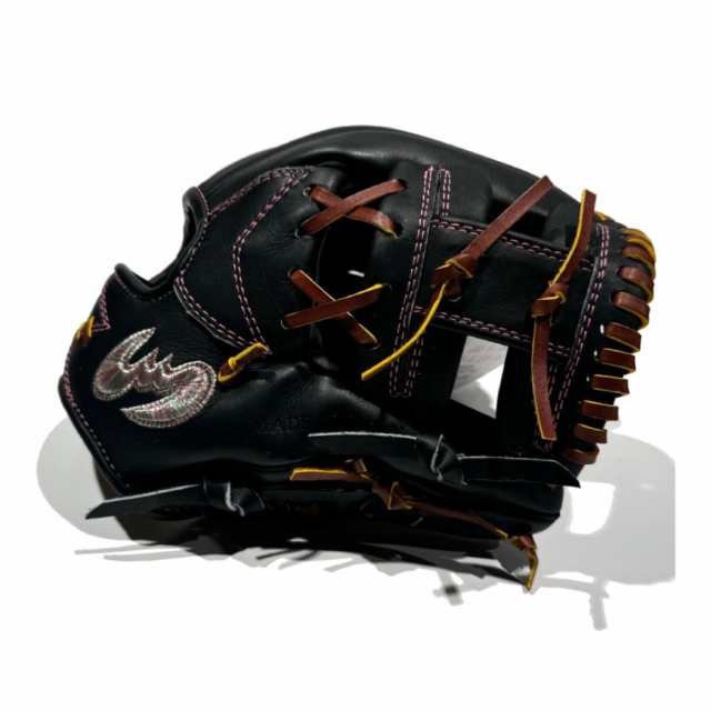 ジームス Zeems 限定少年軟式用グラブ 中型 コウモリマーク