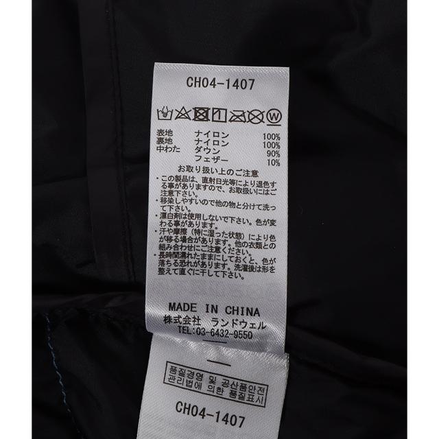 チャムス CHUMS 2way Down Jacket ツーウェイ ダウン ジャケット メンズ 冬 防寒 撥水加工 カジュアル アウトドア アウター ダウンベスト CH04-1407_17