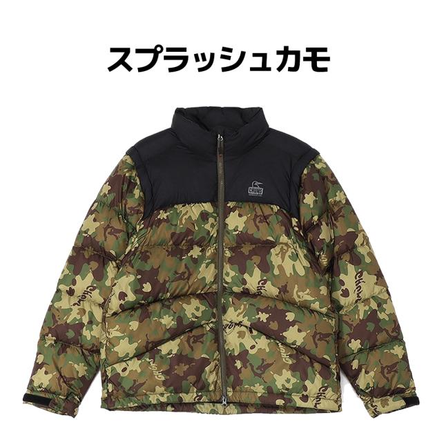チャムス CHUMS 2way Down Jacket ツーウェイ ダウン ジャケット メンズ 冬 防寒 撥水加工 カジュアル アウトドア アウター ダウンベスト CH04-1407_2