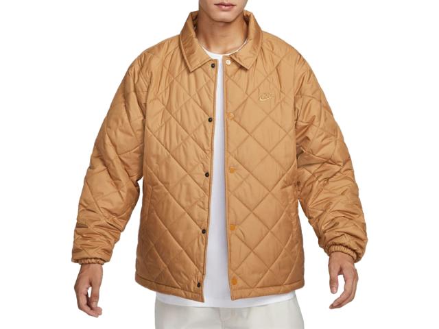 *未使用　Nike Therma-FIT シルバー 中綿コート　L Therma-FIT MIDWEIGHT PUFFER 中綿 ジャケット アウター 耐風 耐水