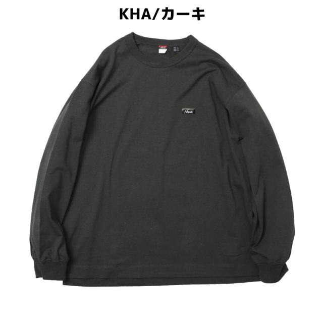 ナンガ NANGA ECO HYBRID BOX LOGO EMBROIDERY L/S TEE エコハイブリッド ボックスロゴ エンブロイダリー ロングスリーブティー メンズ レディース ユニセックス カジュアル シャツ 長袖 ロンTの通販は