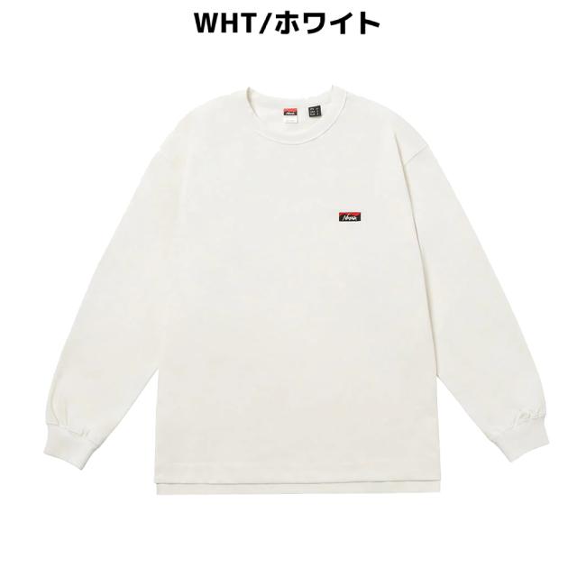 ナンガ NANGA ECO HYBRID BOX LOGO EMBROIDERY L/S TEE エコハイブリッド ボックスロゴ エンブロイダリー ロングスリーブティー メンズ レディース ユニセックス カジュアル シャツ 長袖 ロンTの通販は