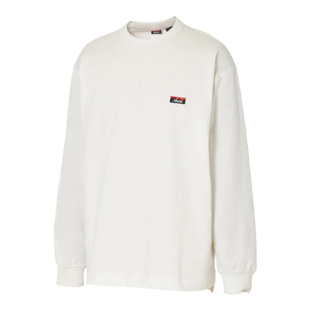 ナンガ NANGA ECO HYBRID BOX LOGO EMBROIDERY L/S TEE エコハイブリッド ボックスロゴ エンブロイダリー ロングスリーブティー メンズ レディース ユニセックス カジュアル シャツ 長袖 ロンTの通販は