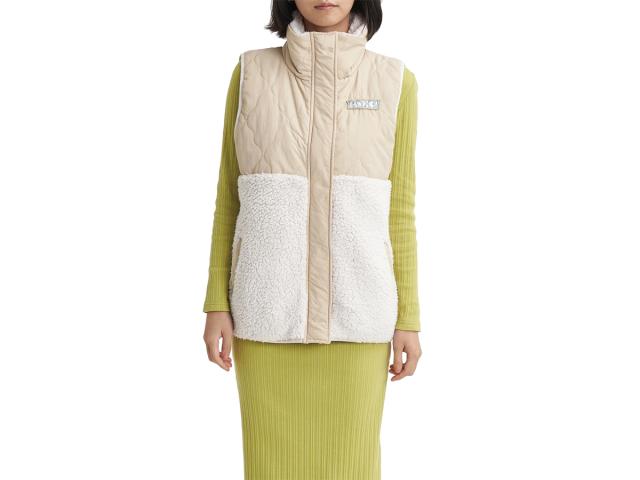 ロキシー ROXY UPON US VEST アポン アス ボアベスト レディース 秋 冬 ホワイト 白 スポーツ フィットネス アウター ベスト 防寒 RJK234013-NATの通販は 5,631円