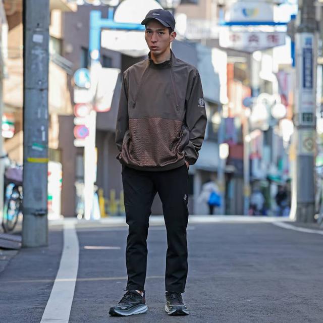 エルドレッソ ELDORESO Two Roads Jacket メンズ レディース ユニセックス プルオーバー シェル 秋 冬 ブラック ブラウン ブルー スポーツ ランニング ウェア ジャケット ウィンドシェル 撥水 E3201224_8