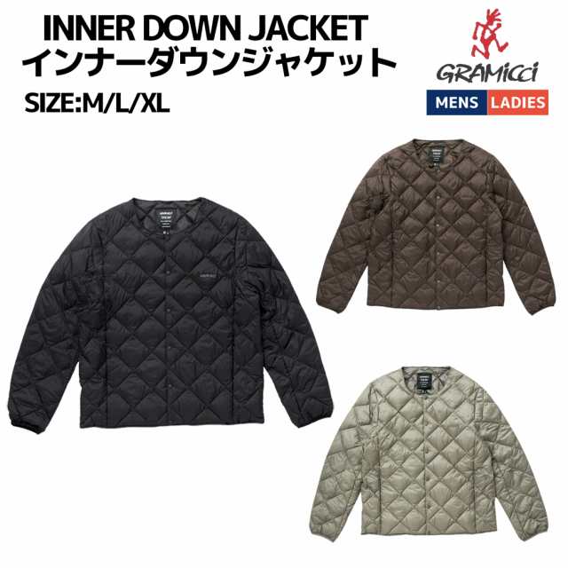 グラミチ GRAMICCI 【Gramicci×TAION】JACKET インナーダウンジャケット メンズ レディース ユニセックス ジャケット ダウンジャケット トップス アウトドア 防寒 撥水加工 秋 冬 G4FU-J101-TGの通販は