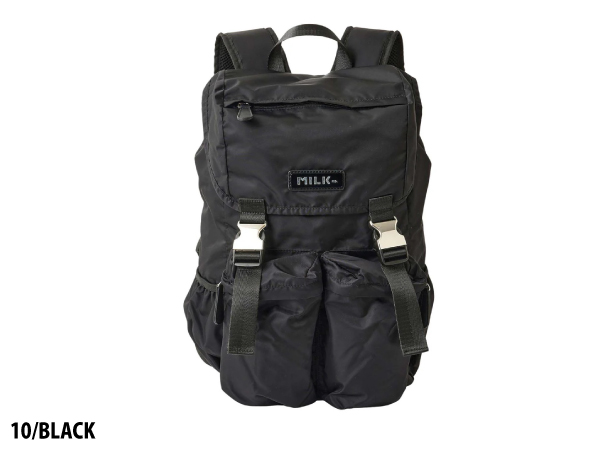 ミルクフェド MILKFED. LOGO PLATE BACKPACK リュック バックパック カジュアル バッグ 103241053005 10 51_2