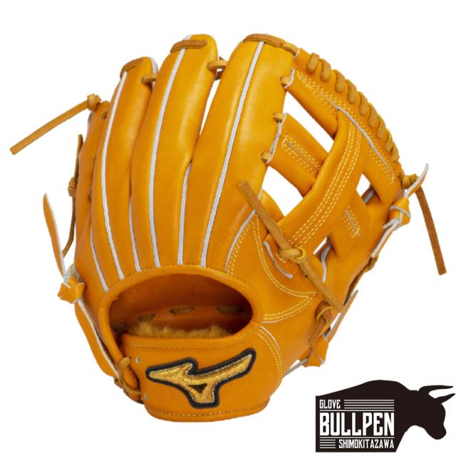 ミズノ MIZUNO 【専用グラブ袋付き】 ミズノプロクラシック MizunoPro Classic 硬式用グラブ 内野手用1 サイズ8 一般 2025年春夏 ビターオレンジ 野球 硬式 グローブ 高校野球 大学 社会人 1AJGH32103