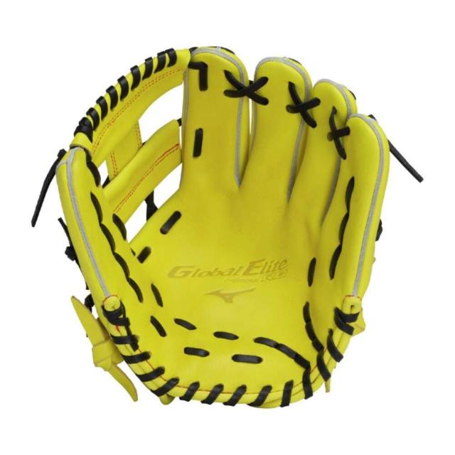 Mizuno Global Elite グローブ 右投げ イエロー　軟式 Mizuno Global Elite グローブ 右投げ イエロー 軟式