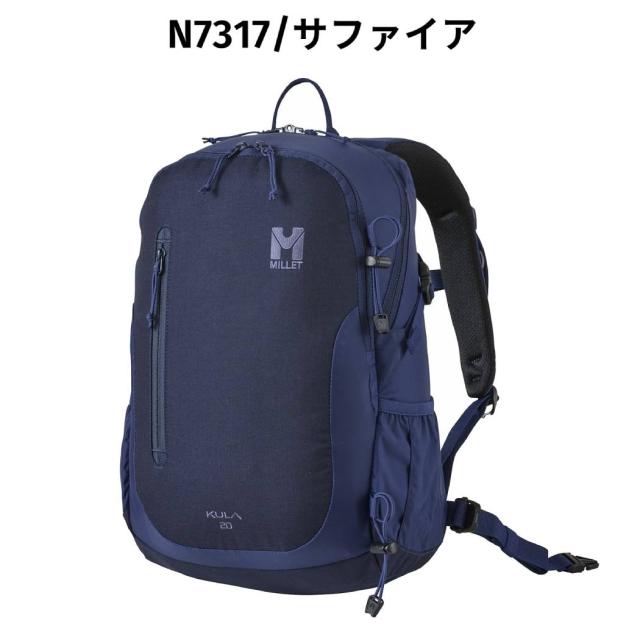 ミレー MILLET KULA 20 クーラ 20 メンズ レディース ユニセックス バックパック リュック  20L カジュアル バッグ 通勤 通学 旅行 トラベル 撥水 コーデュラ MIS0623_2