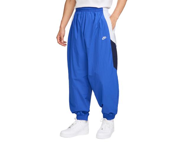 ナイキ NIKE クラブ オーバーサイズド ウーブン トラックパンツ メンズ ブルー 青 スポーツ トレーニング ロング パンツ HQ6115-480