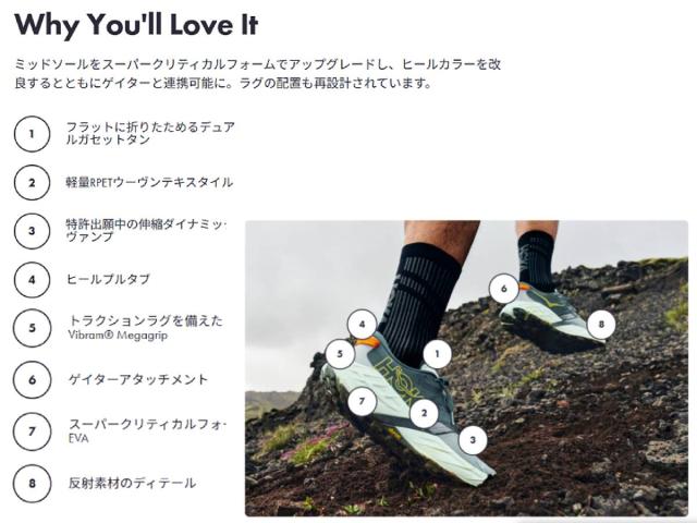 ホカ HOKA Speedgoat 7 スピードゴート 7 レディース トレイルランニング シューズ スポーツ トレイルラン シューズ 1171929_7