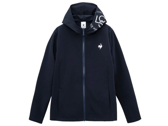 ルコック le coq sportif サンスクリーンクロスジャケット 池田エライザ着用 レディース 春 秋 ネイビー 紺 スポーツ フィットネス パーカー ジャケット LT5SJK20L-NV00の通販は