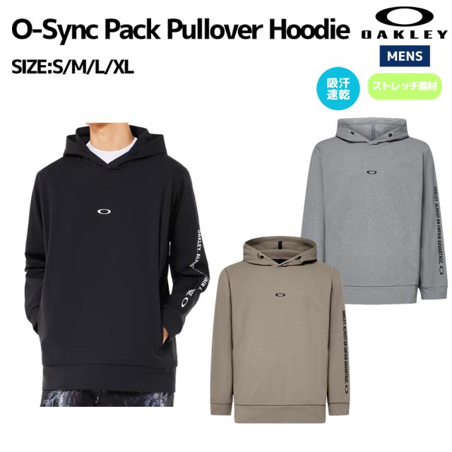 オークリー OAKLEY O-Sync Pack Pullover Hoodie メンズ トップス ゴルフウェア フリース 吸汗速乾 伸縮 軽量 春 夏 FOA407631