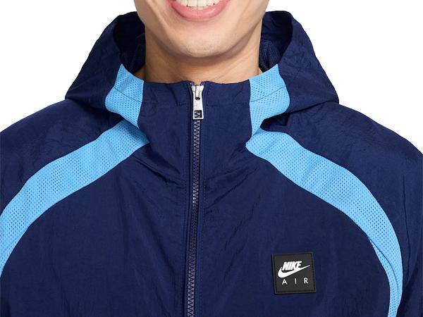 ナイキ NIKE エア ウーブン ジャケット メンズ 秋 冬 ブルー 青 スポーツ トレーニング パーカー ジャケット HJ0635-492_2