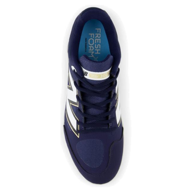 ストア New Balance ネイビー スパイクシューズ New Balance PL4040N6