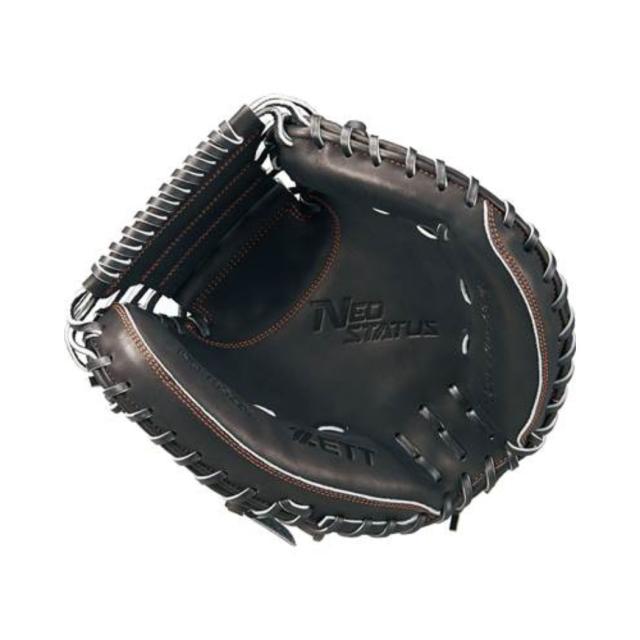 ゼット ZETT ネオステイタス 少年軟式用グラブ 捕手用 ブラック