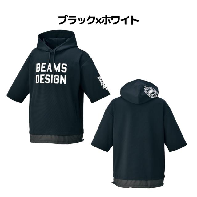 ゼット ZETT ZETT by BEAMS DESIGN 半袖スウェットパーカー